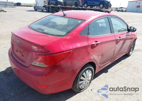 2016 Hyundai Accent Se z USA, uszkodzony, nr VIN KMHCT4AE3GU975631